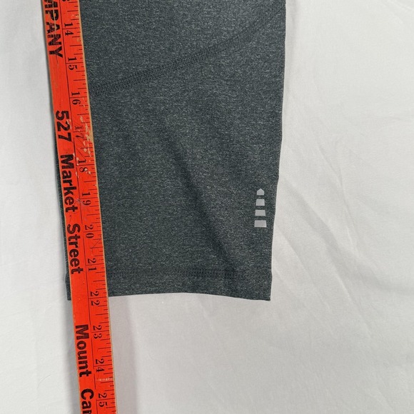 Lands End Pants Womens XL 18 Gray Cropped Capri Leggings Activewear Stretch - Picture 10 of 11